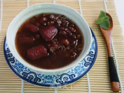 Make Red bean pigtail soup step 7