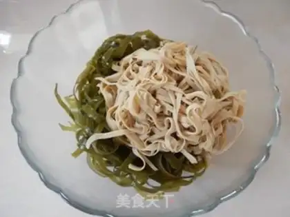 Make Tofu-curded seaweed step 5
