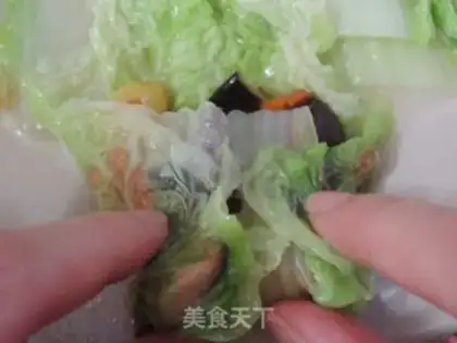 Make The veggie bag step 7