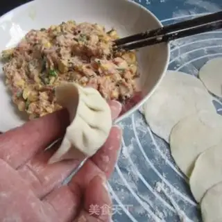 Make Corn pork dumplings step 10