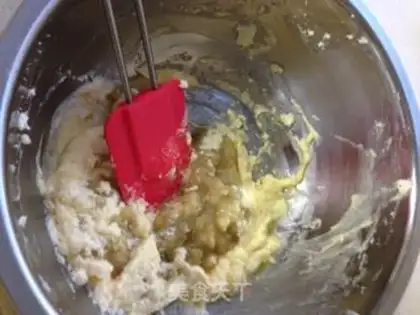Make Banana chocolate marfin step 3