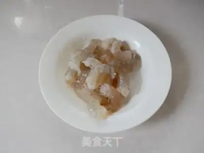 Make Shrimp orchid salad step 1
