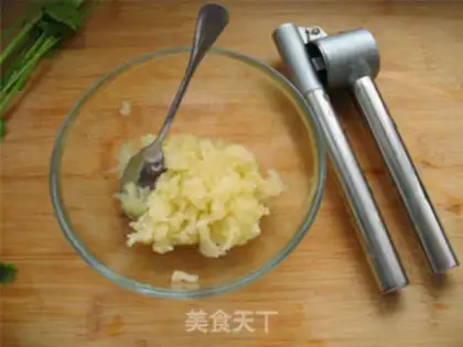 Make Garlic white meat step 6