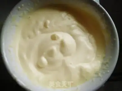 Make Red tea sponge cake step 1