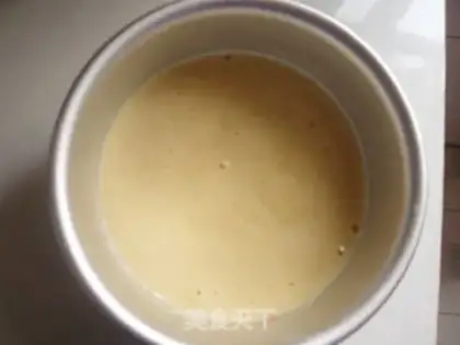 Make Red tea sponge cake step 3