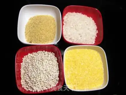 Make Wheat and corn congee step 0