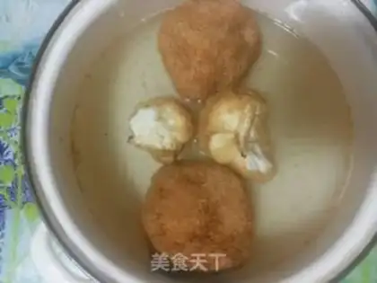Make Monkey-head mushroom chicken soup step 0