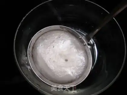 Make Wheat and corn congee step 1