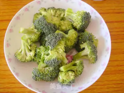 Make The broccoli step 0