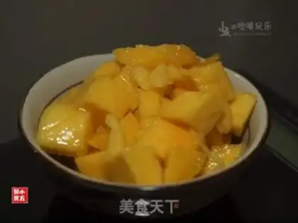 Make Mango pudding step 0