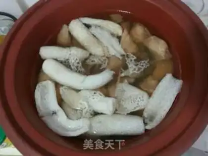 Make Monkey-head mushroom chicken soup step 5