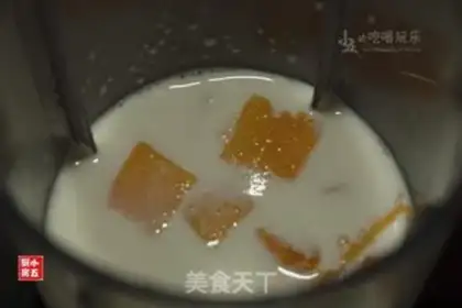 Make Mango pudding step 2