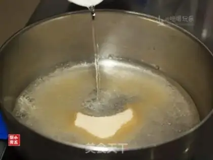 Make Mango pudding step 3