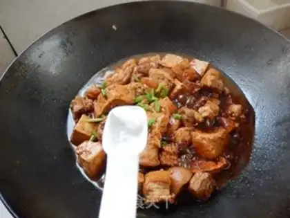 Make Tofu meat step 9
