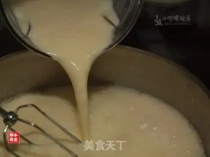 Make Mango pudding step 4
