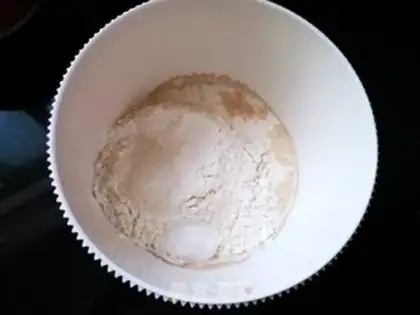 Make Sunflower pie step 1