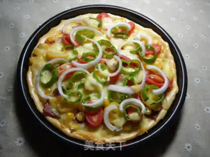 Make Pepper bacon pizza step 14