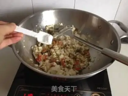 Make Snowbean tofu shrimp step 4