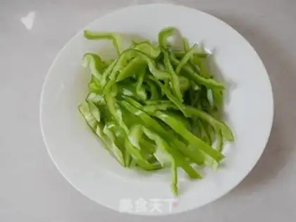 Make The bean peppers step 2