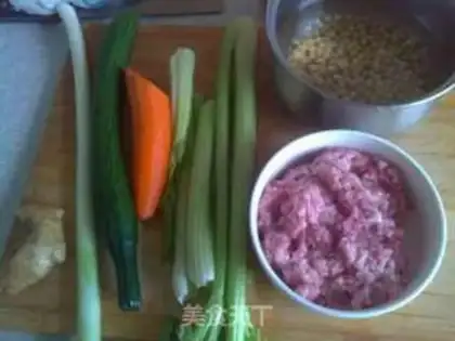 Make Soy noodles step 1