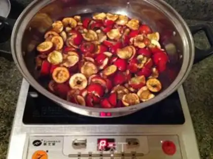 Make Tasty fruit and tan step 2