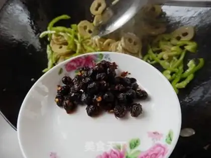 Make The bean peppers step 7