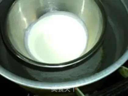 Make Cream honey caramel sauce step 1