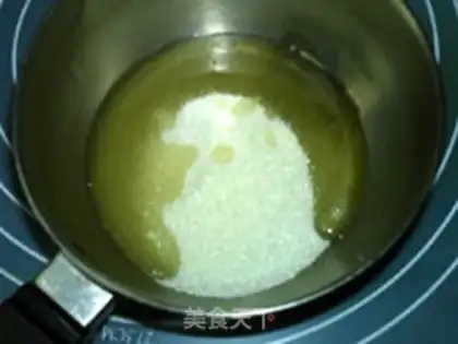 Make Cream honey caramel sauce step 2