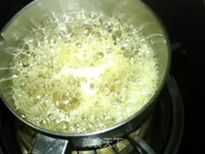 Make Cream honey caramel sauce step 4