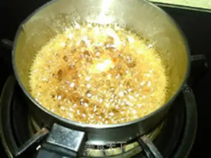 Make Cream honey caramel sauce step 5
