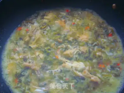 Make Home-cooked vegetables step 12