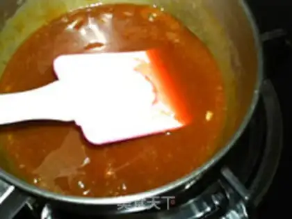 Make Cream honey caramel sauce step 7