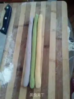 Make Colour dumplings step 5