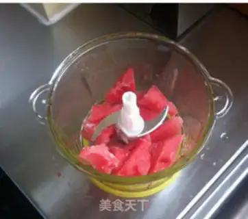 Make Watermelon smoothie step 1