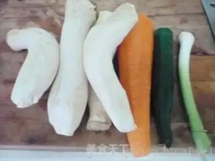 Make The apricot mushrooms step 0