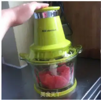 Make Watermelon smoothie step 2