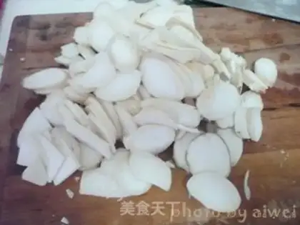 Make The apricot mushrooms step 2