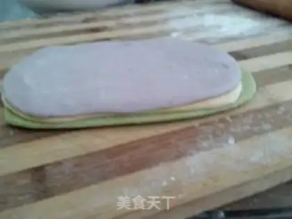 Make Colour dumplings step 9
