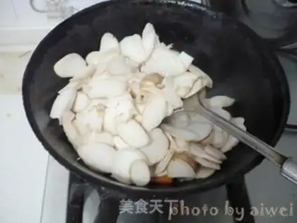 Make The apricot mushrooms step 5