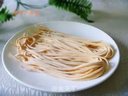Make Carrot noodles step 6