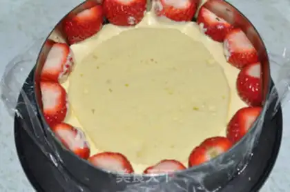 Make Strawberry cheesecake step 24