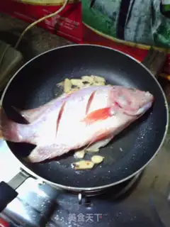 Make Home burning fish step 2