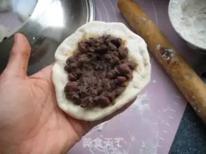 Make Bean buns step 7