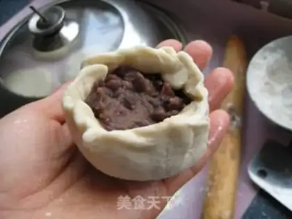 Make Bean buns step 8