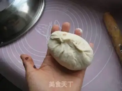 Make Bean buns step 9