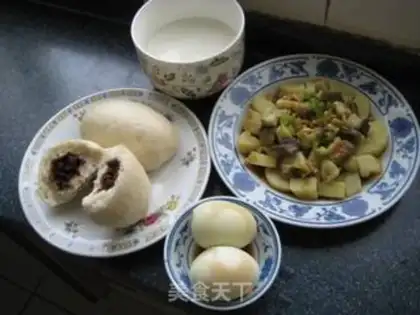 Make Bean buns step 16