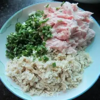 Make Pork dumplings step 2