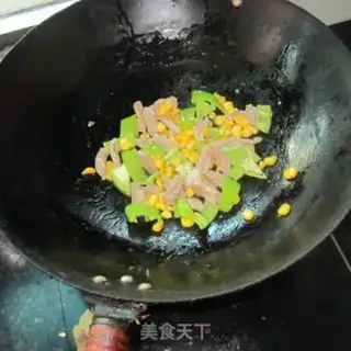 Make Sweet pepper corn cooked step 4