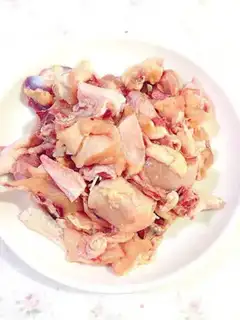 Make Potato chicken step 1