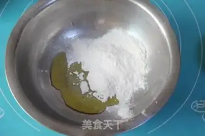 Make Black and white sesame cookies step 3